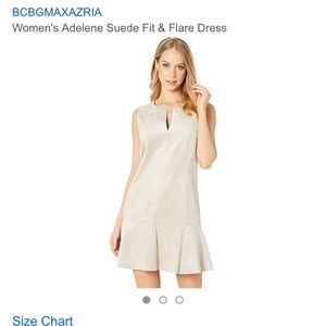 Bcbg Adelene Faux Suede Dress